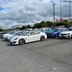 オークション会場での車の受付、搬入出業務　夜勤の画像