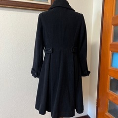 【中古】HERE THERE ウールコート　Mの画像