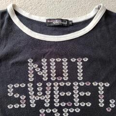 BLUE CROSS　黒いTシャツ　Lサイズ(150位？)の画像