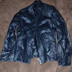 ラム本革(羊皮)皮ジャンラージサイズLenoras新品同様状態