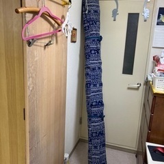 籐のラグ　ちょっと難ありの画像