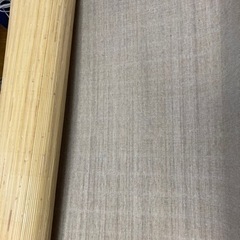 籐のラグ　ちょっと難ありの画像