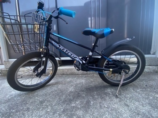 自転車　　男の子　補助輪付き　16インチ