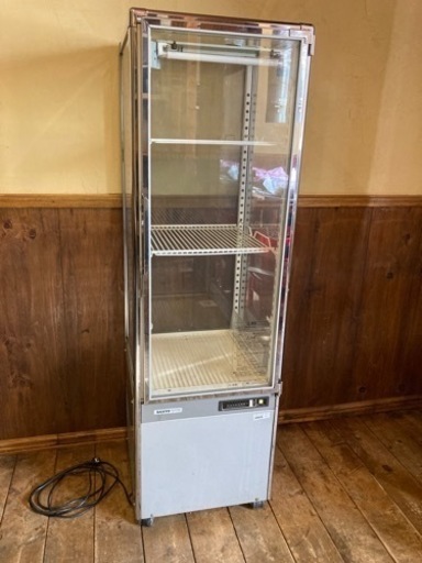 サンヨー　ガラス製冷蔵庫　業務用