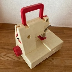 昭和レトロ　おもちゃのミシンの画像