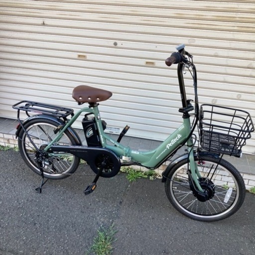動作品 PELTECH ペルテック 折りたたみ電動アシスト自転車 TDN-212L 6段式