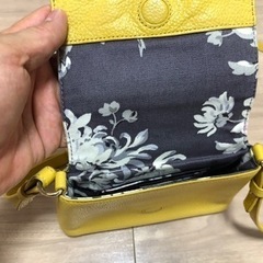 キャスキッドソン　牛革CathKidston レディース ミニショルダーバッグの画像