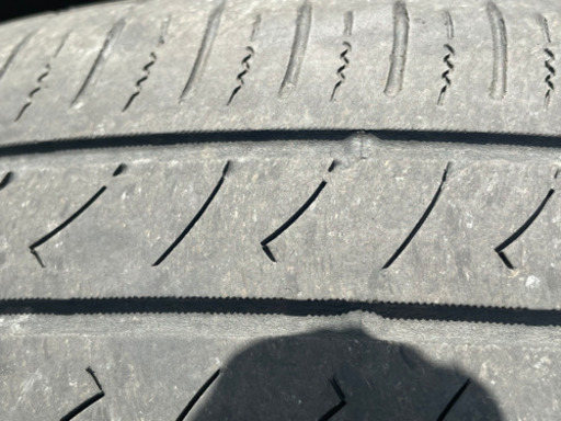 札幌 初期型日産ノートで使用 185/65R15 夏タイヤ、ホイール※ヴィッツなど？