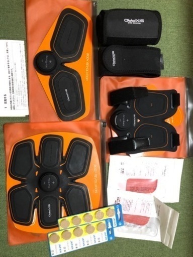 シックスパッド腹筋・腕足・脇腹セット