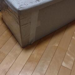 折りたたみ収納ボックスソファの画像