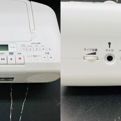 【レガストック川崎本店】TOSHIBA 東芝 CDラジカセ TY-CDS8 ホワイト 2023年製の画像