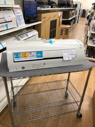 コロナ エアコン CSH-N2217R 2.2kw 17年製 室内機分解洗浄 SJ3074