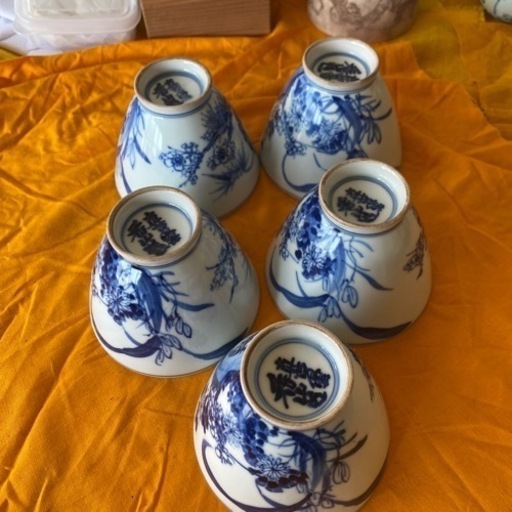 茶器、煎茶碗、眞葛香山