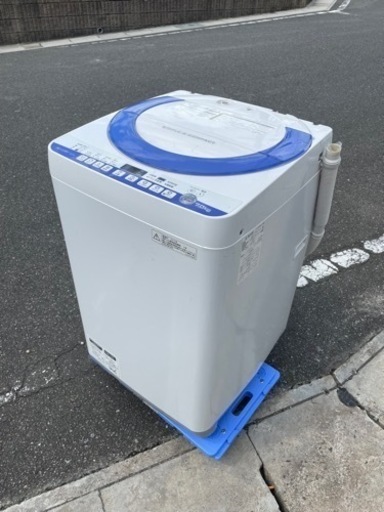 SHARP  7kg洗濯機　ES-T707-A