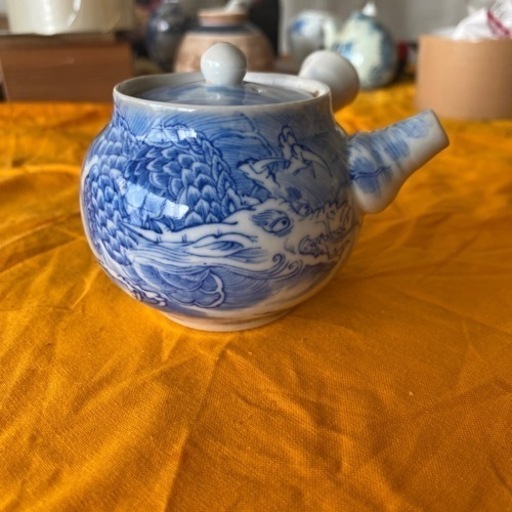 急須、茶器、龍、竹泉