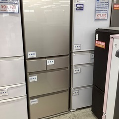 安心の6ヶ月保証付き！！ Panasonic　 5ドア冷蔵庫　NR-E413PV-N  2018年製