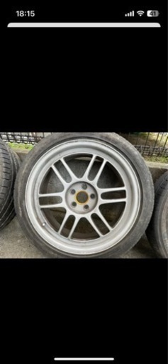ENKEI RPF1 18インチプリウスCT 86 BRZ レガシィ等