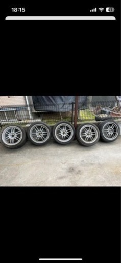 ENKEI RPF1 18インチプリウスCT 86 BRZ レガシィ等