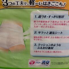 ライフリー 下着の感覚 超うすパンツ 2回吸収 Lサイズ ２２枚の画像