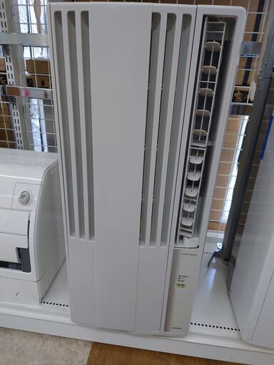 【引取限定】コロナ 窓用エアコン 冷房専用 CW-1822R 中古品 2022年製 窓用エアコン※枠付き【ハンズクラフト八幡西店】