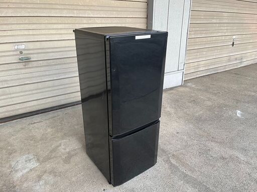 2ドア冷蔵庫(146L) 三菱 MR-P15X-B 2014年製 動作OK 中古品