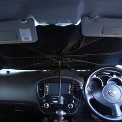 S,L,XLサイズ 傘型 車用 サンシェード フロントガラス用 日よけ 遮熱 遮光 フロントシェード UVカット 暑さ対策 紫外線カットの画像