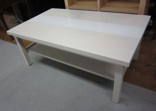 R619 インテリア岩本 センターテーブル、リビングテーブル、幅100cm 美品