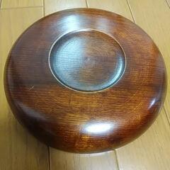 レトロ昭和　木製漆器　天然木　菓子鉢　菓子器③の画像