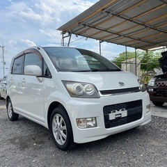 ダイハツ ムーブカスタム H19 パール 11.3万km 2年車検付き