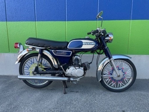 お話し中(29日火曜迄)バッテリー新品交換済み！スズキ コレダ50cc メーター読み19727km