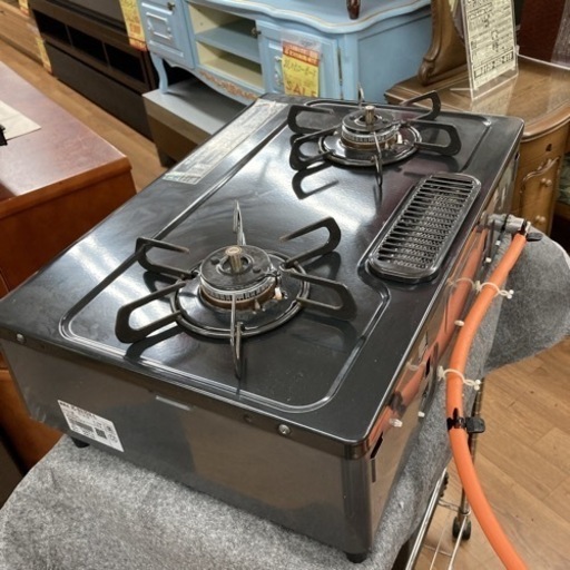 S139 ⭐ 美品 パロマ 水無し片面焼グリル コンパクトガステーブル  IC-S37DX-R ⭐動作確認済⭐クリーニング済