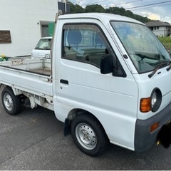 バックモニタードラレコ付き　マツダ　スクラムトラック　軽トラック　実動　8.4万キロ　車検R8.2まで　試乗可能の画像