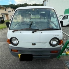 バックモニタードラレコ付き　マツダ　スクラムトラック　軽トラック　実動　8.4万キロ　車検R8.2まで　試乗可能の画像