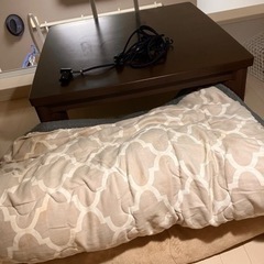 ニトリ製　テーブルこたつ一式セット！