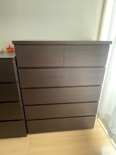 ニトリ　タンス　ダークブラウン　美品