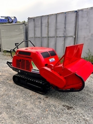 KOMATSUコマツ　ハンマーナイフモア 草刈機 ZHM1100 501hr 再塗装　実働品