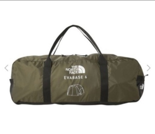 ノースフェイス　north face エバベース6  Evabase 6  NV22102 テント　連結　