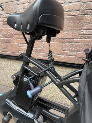 【お譲り先決定】【直接渡し希望】2022年2月購購入 Panasonic ギュット 電動自転車 子乗せ マットチャコールブラック