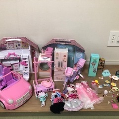 大幅値下げ　りかちゃんグッズ、ミニチュア小物大量
