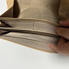 ギャルソン財布 シルバー系の画像