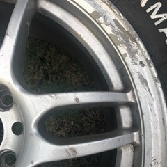 EF9 シビックにて使用 M2販売 15インチホイール 195/55R15 タイヤホイール 4本セット 15×7J ＋43 環状の画像