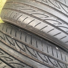 EF9 シビックにて使用 M2販売 15インチホイール 195/55R15 タイヤホイール 4本セット 15×7J ＋43 環状の画像