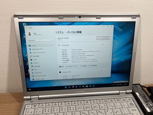極美品・大容量・Sim搭載＞　軽量 Panasonic レッツノート CF-SZ6 16GB / SSD512 /i5 office Win11