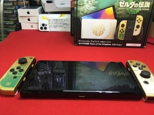 ほぼ未使用品 任天堂スイッチ 有機EL ゼルダの伝説エディション Switch