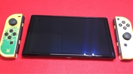 ほぼ未使用品 任天堂スイッチ 有機EL ゼルダの伝説エディション Switch