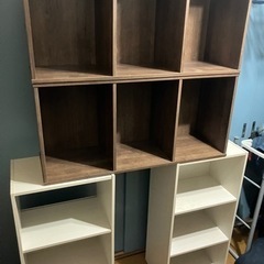 カラーボックス4つまとめて