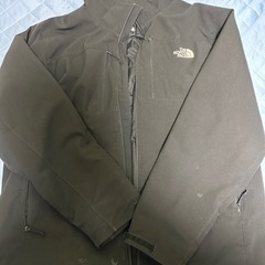 ノースフェイス　洋服　メンズ　ＸＬ　ジッパー故障　一部汚れあり