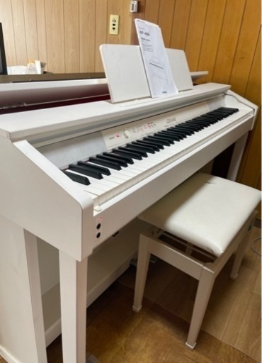 配送可能、美品です！88標準鍵盤 CASIO 電子ピアノ AP-460WE