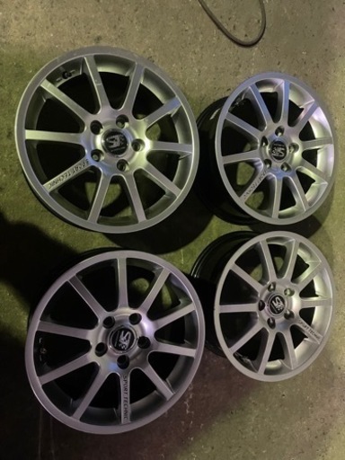 アルミホイール ☆スポーツテクニック　１６インチ１１２/５H　＋４７　：４本　MINI BMW メルセデス