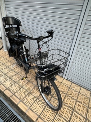 ブリヂストンビッケモブ　子供乗せシート付き　電動自転車　格安　